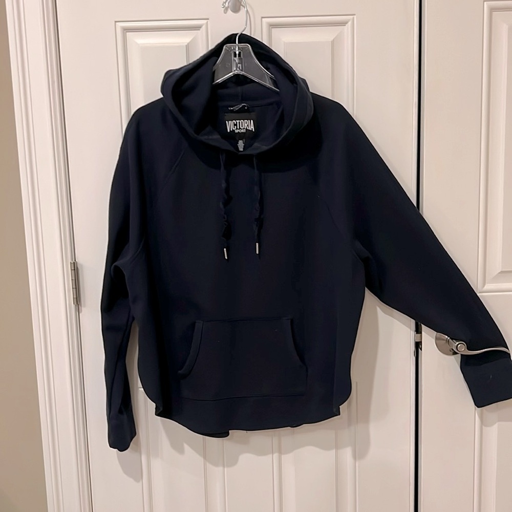 Victoria Sport - Size Lg  Navy Blue Legging Long sleeve hoodie